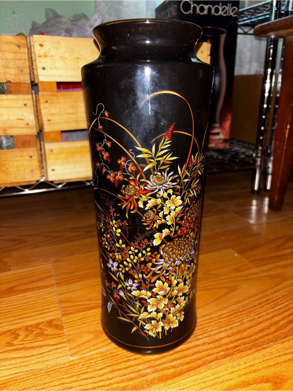 Vintage Imperial Kiki Japanese Vase
